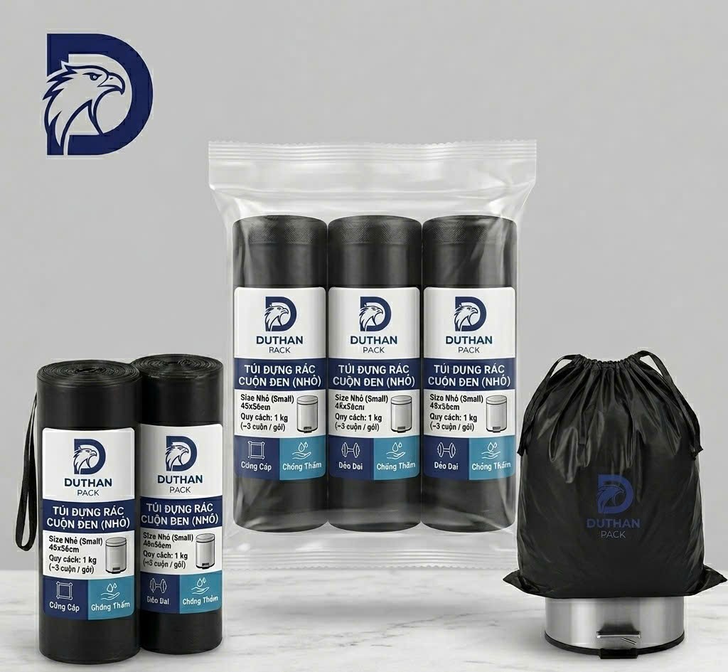 Túi Đựng Rác Màu Đen