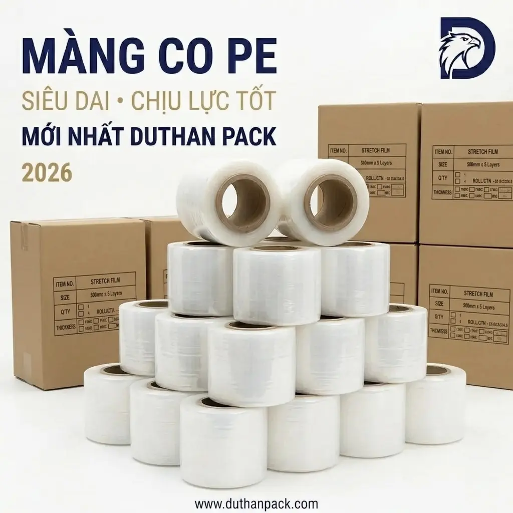 Màng PE Quấn Pallet