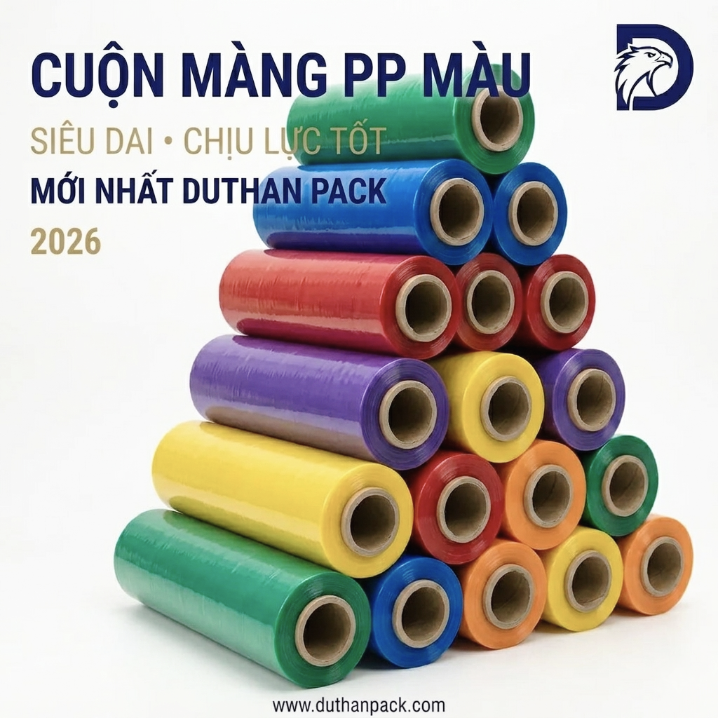 Cuộn màng PP màu